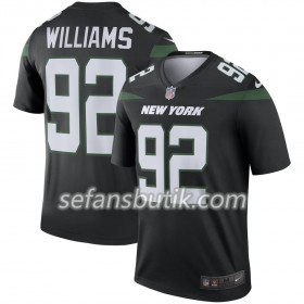 New York Jets Tröjor Leonard Williams 92 Nike Svart - Herr